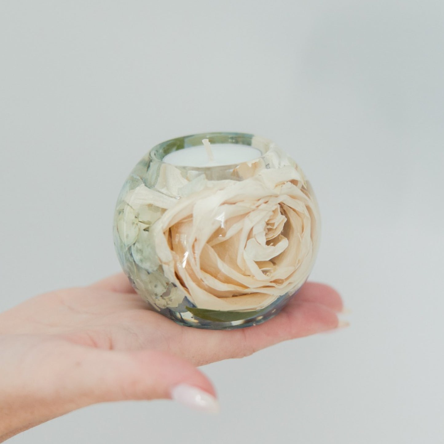 PetalsByPinto Tea Light Candle