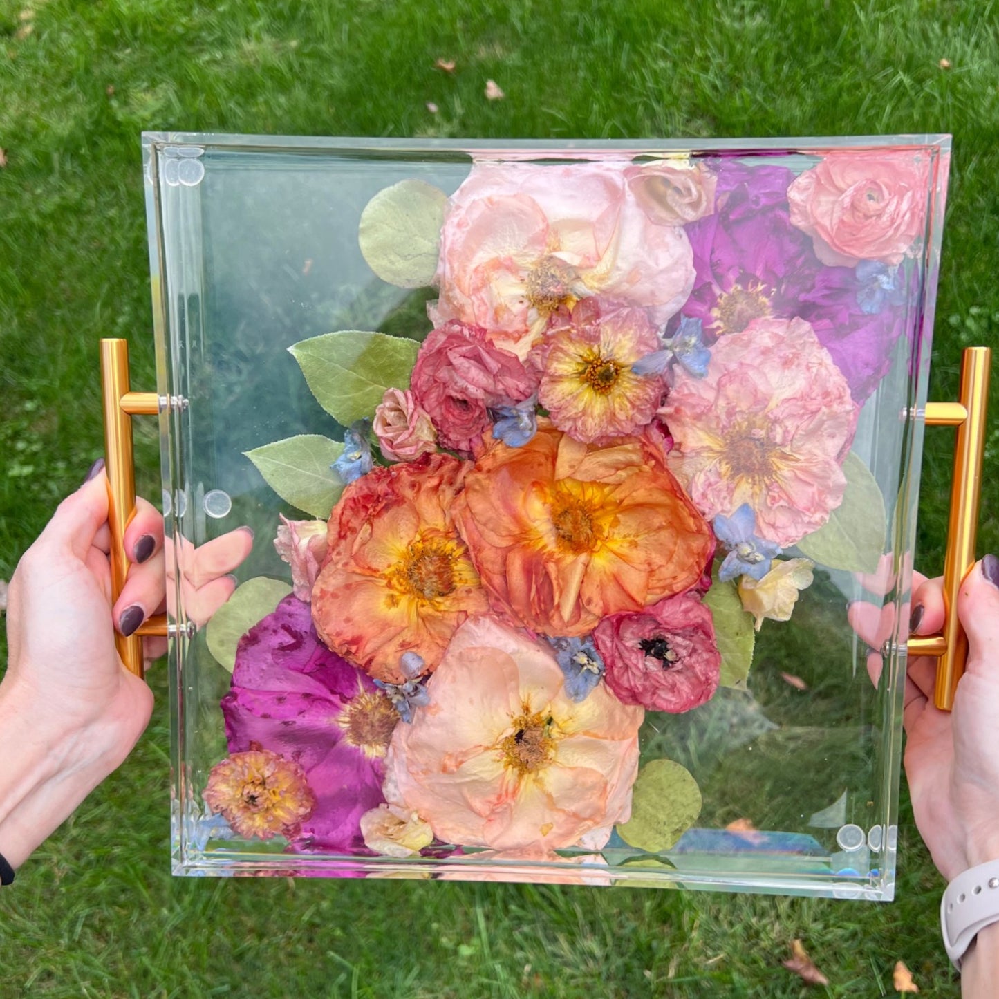 PetalsByPinto 12x12 inch Tray